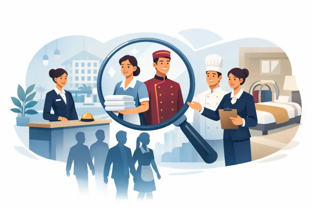 Back-up personeel voor uw hotelteam