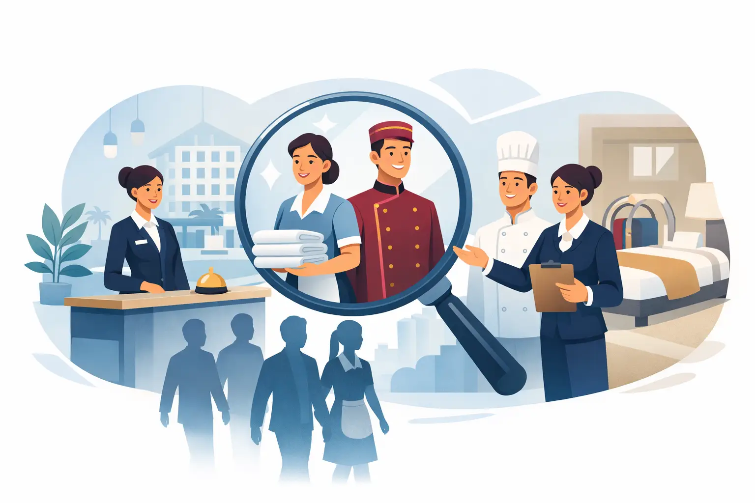 Back-up personeel voor uw hotelteam