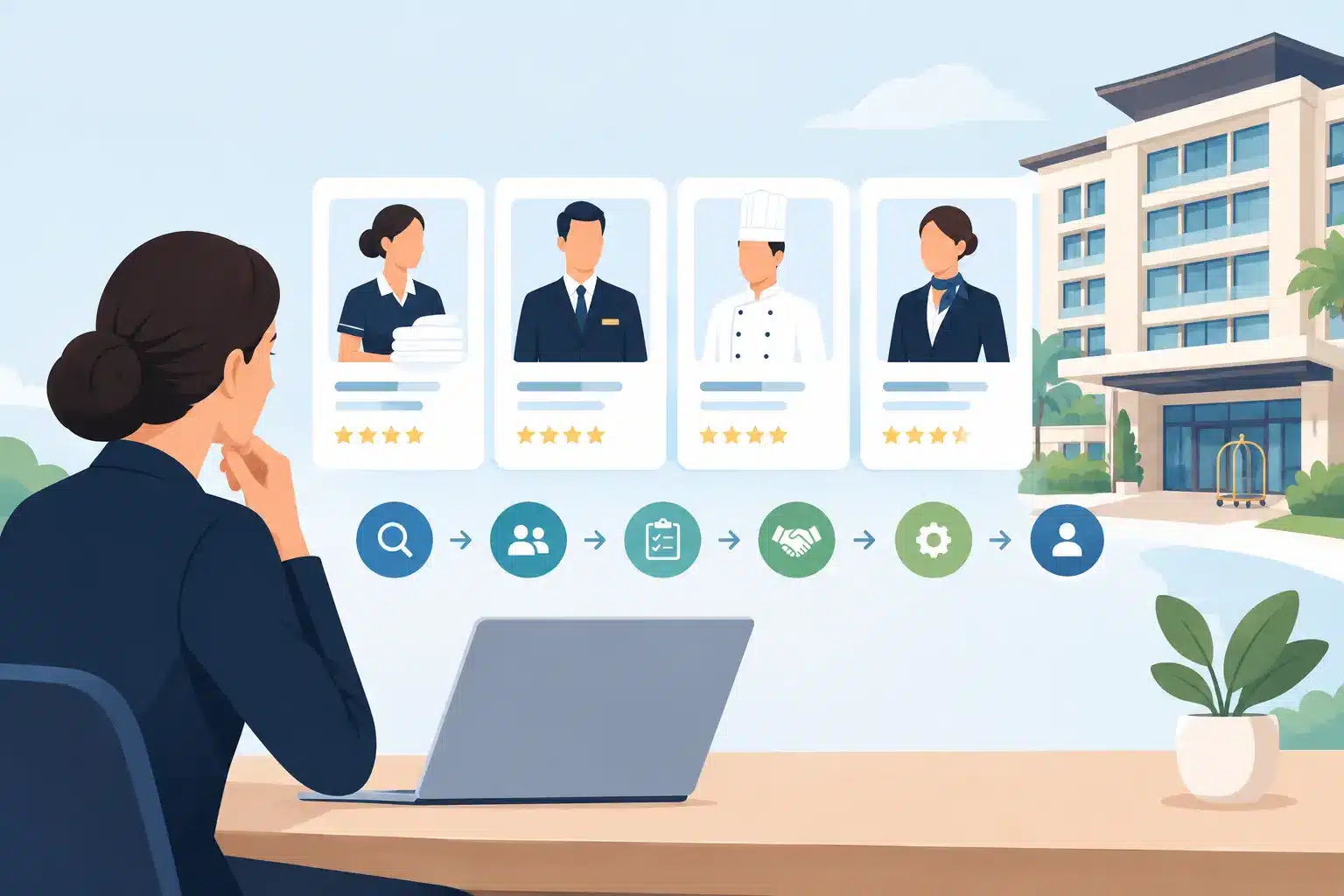Beste hotelstaffing partners vergelijken in 7 stappen