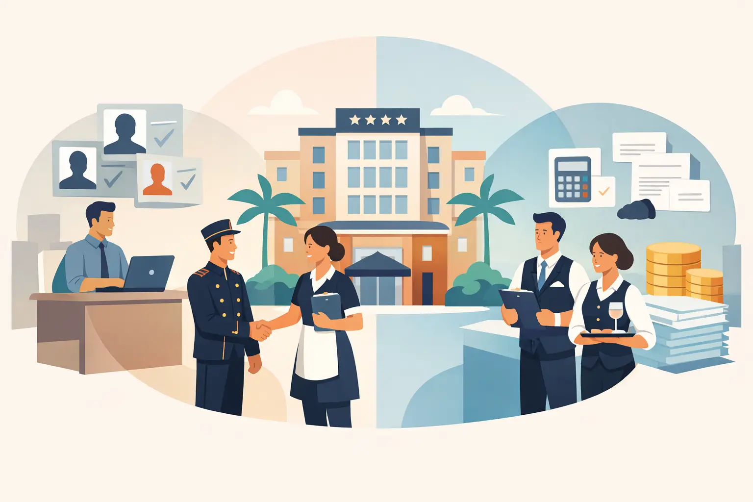 Detachering versus payrollconstructie in hotels