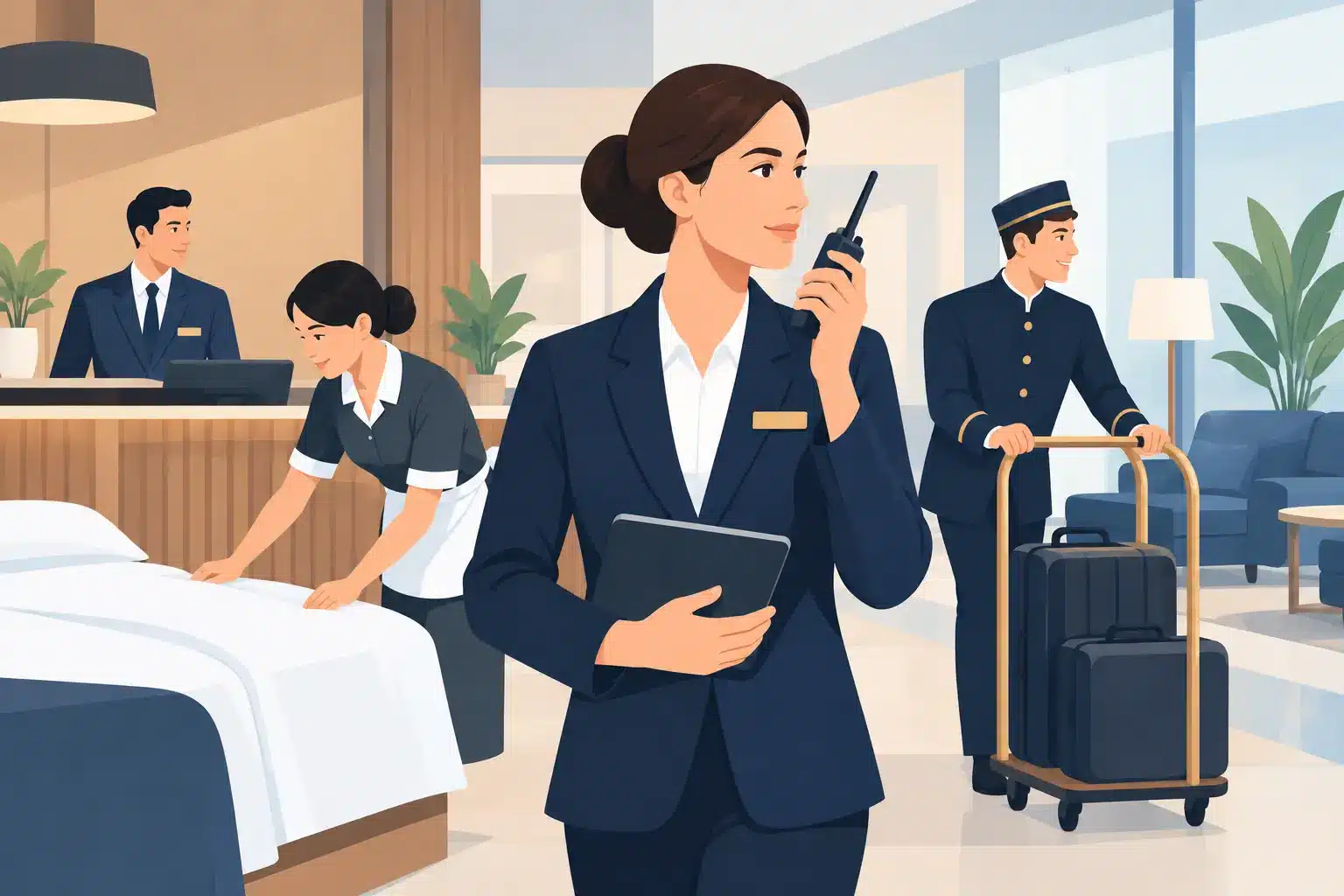 Een succesvolle spoedinzet voor uw hotelteam