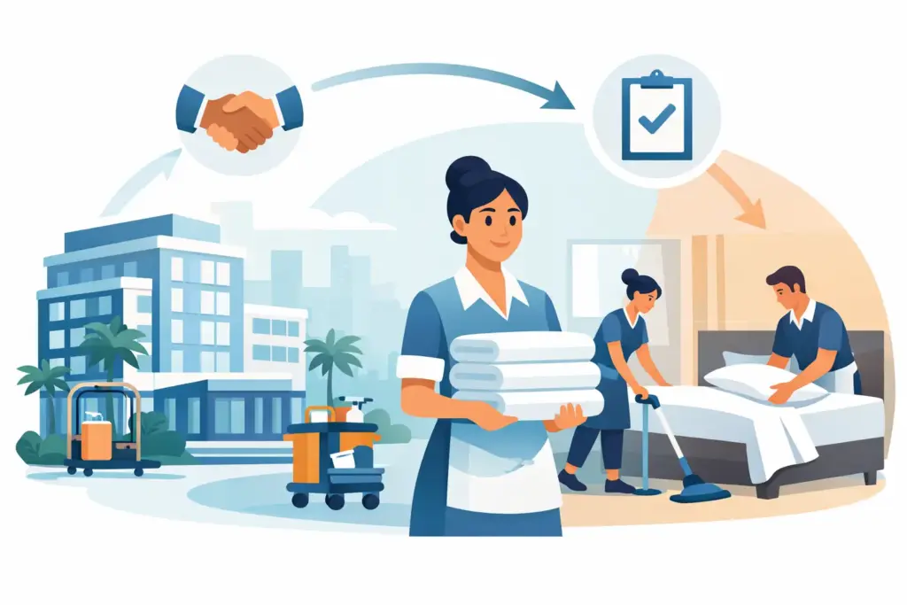 Externe housekeeping voor hotels: slim of niet?