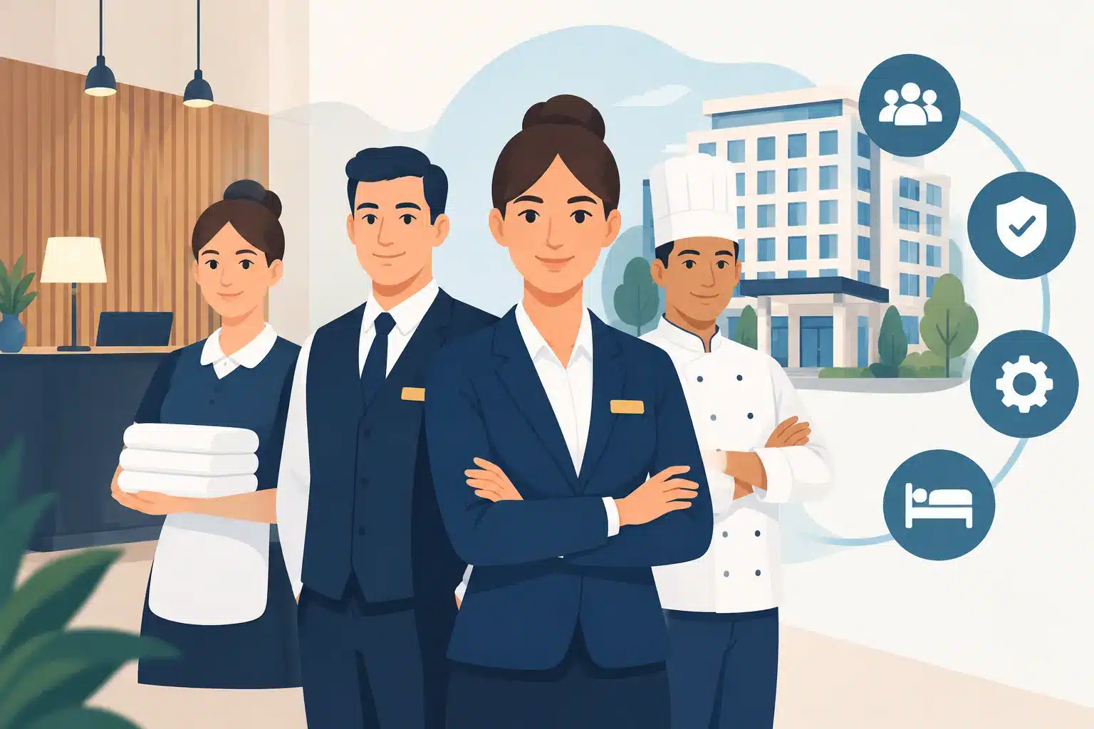 Het beste back-upteam voor hotels kiest u zo