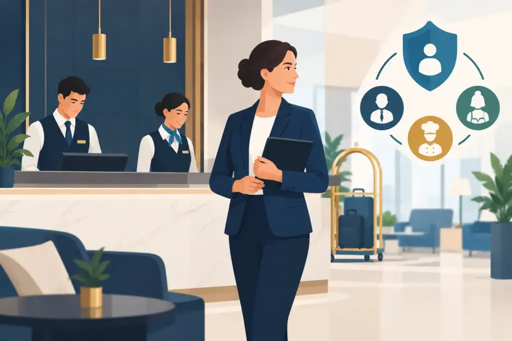 Hotel personeelsrisico beperken met vaste regie