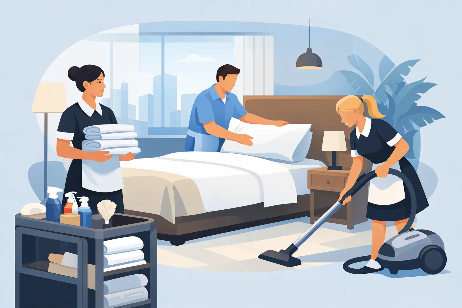 Tijdelijk housekeeping personeel hotel nodig?