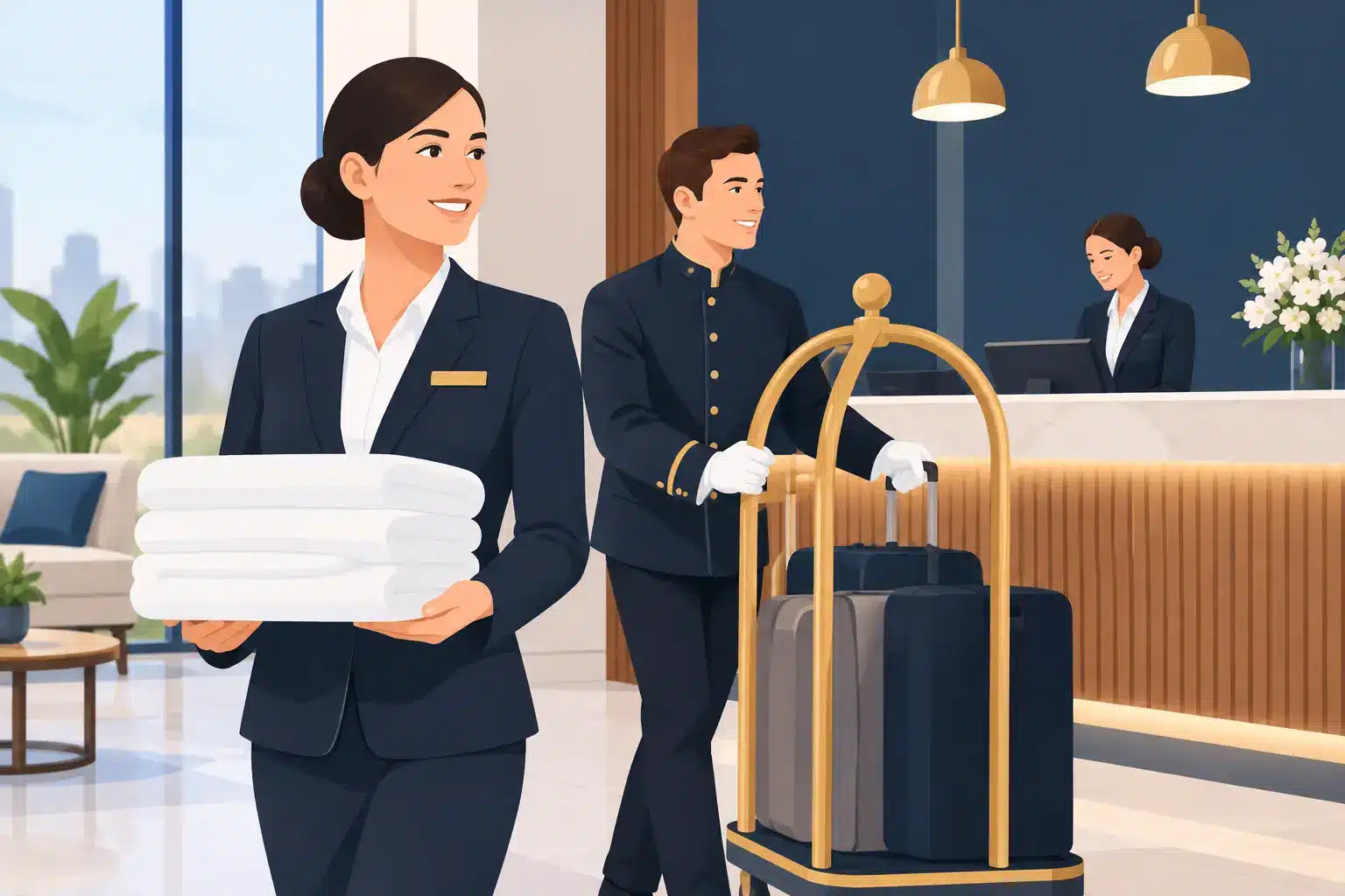 Uitzendkrachten direct inzetbaar in hotels