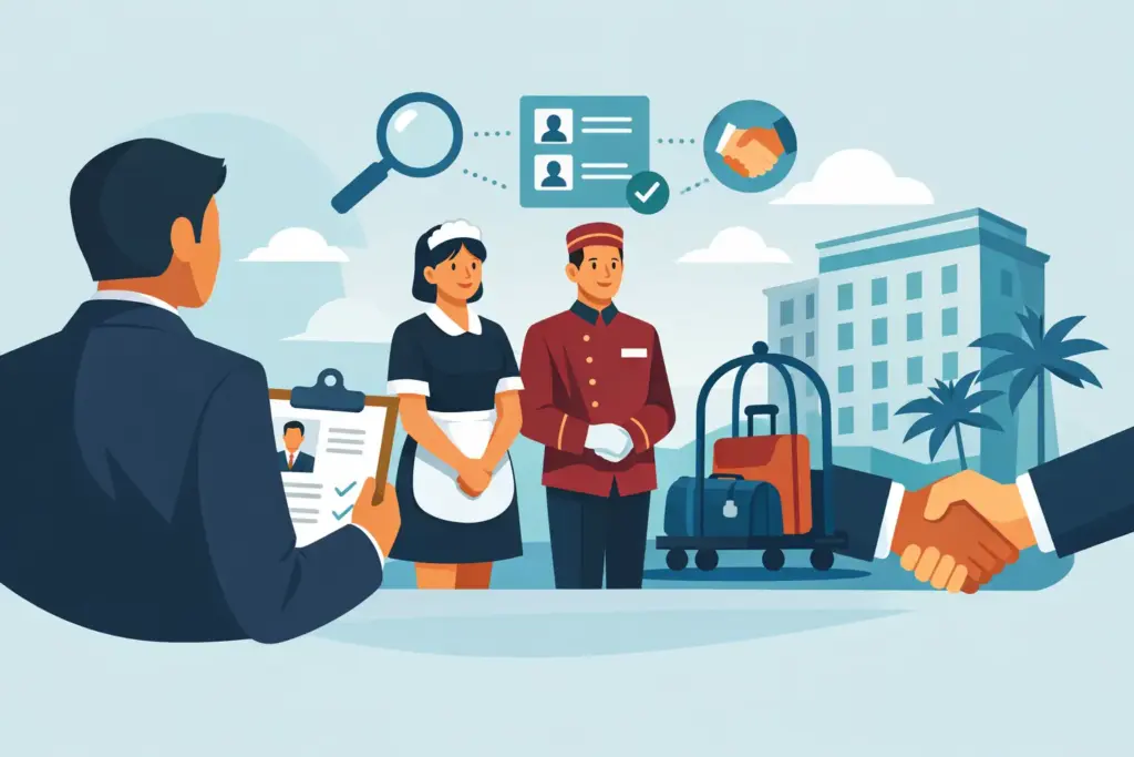 Waar let je op bij hotelinhuur van personeel?