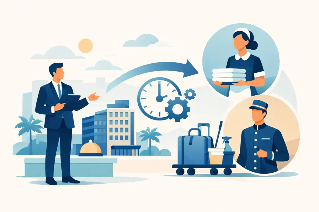Wanneer hotel flexpersoneel inschakelen?