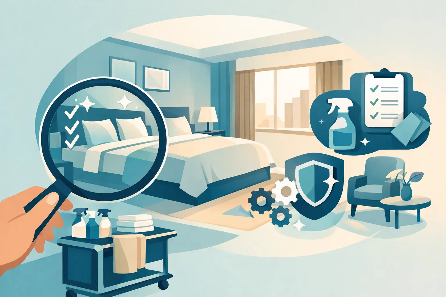 Zo voorkomt u kwaliteitsverlies in hotelkamers